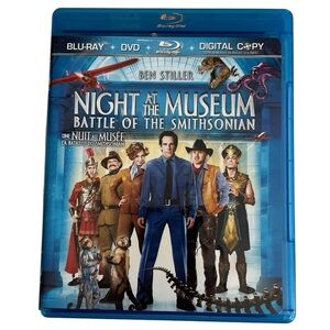👻4/$20 Night at the Museum: Battle of the Smithsonian Blu-ray 3-Disc DVD Set